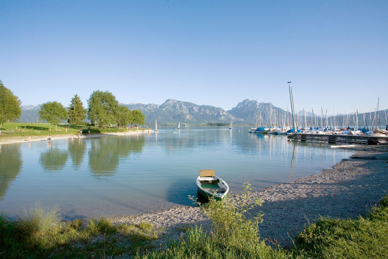 Forggensee im Allgäu